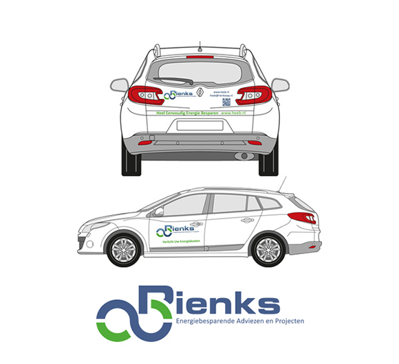 Belettering Rienks